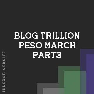 Trillion Peso March Part 3: Guide to the 2026 Anti-Corruption Rally | Logo - Indexof